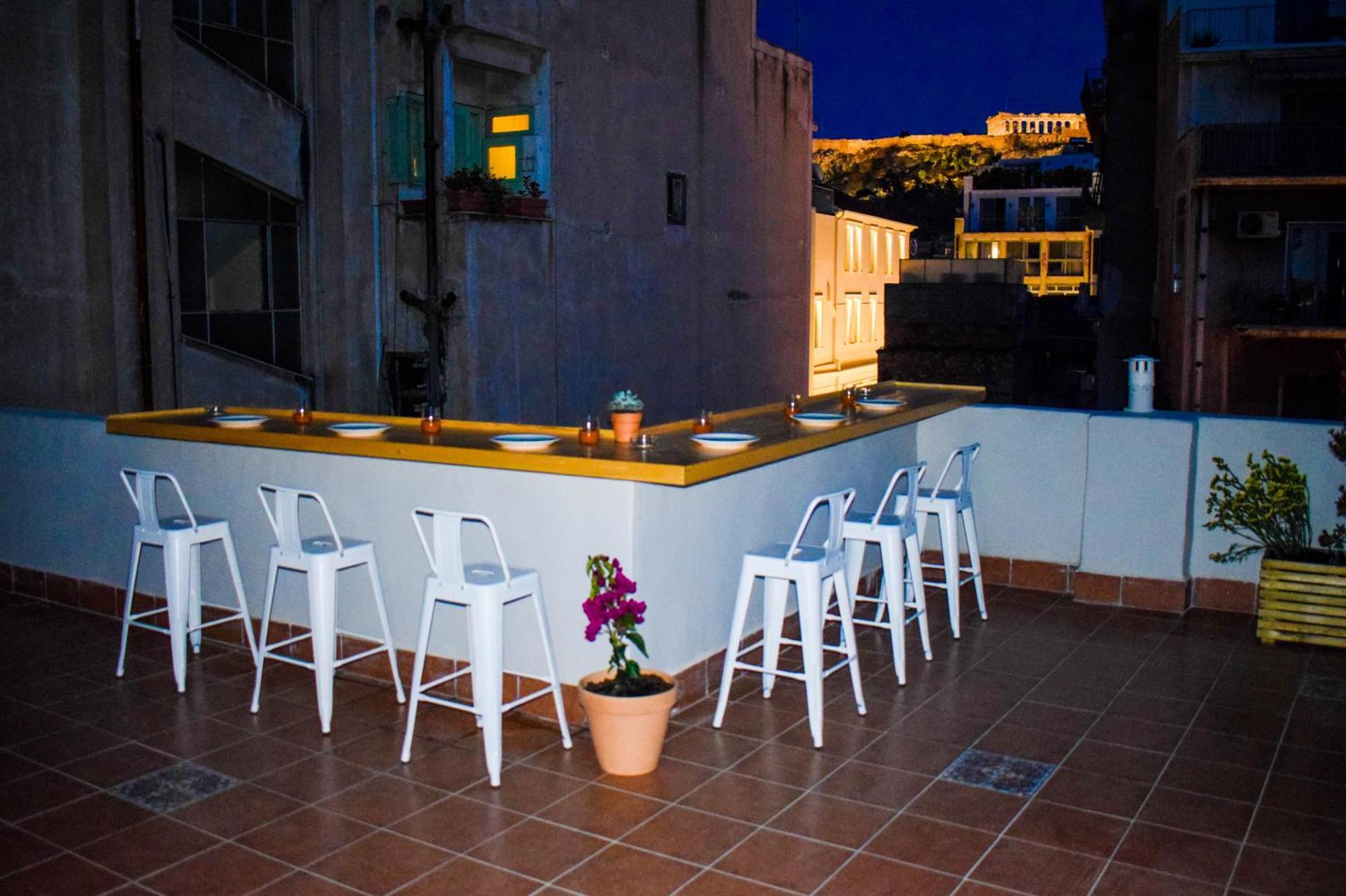 Acropolis Rooftop Monastiraki Centrral Gem Athen Eksteriør bilde